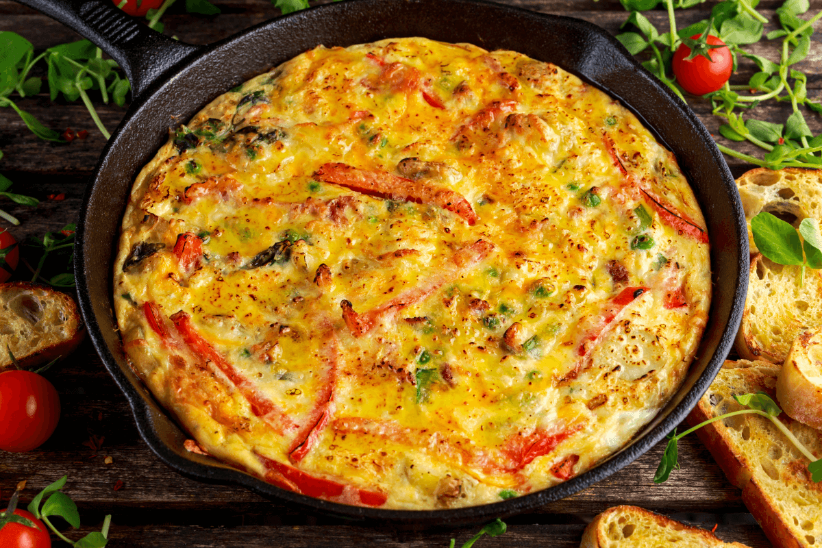 Frittata au Chorizo