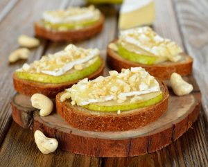 Tartine de Camembert aux Pommes