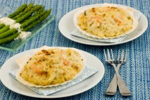 Coquilles Saint Jacques gratinées