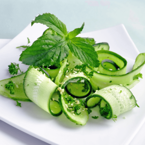 Salade de concombre à la menthe