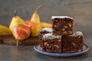 Gâteau au yaourt poire chocolat