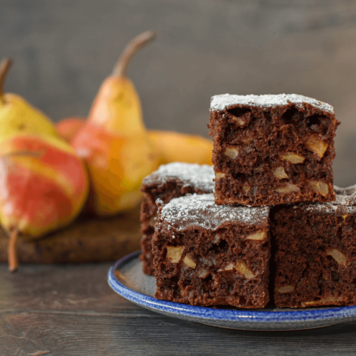 Gâteau au yaourt poire chocolat