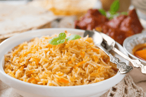 Riz express à l'indienne, biryani