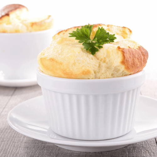 Soufflés au foie gras