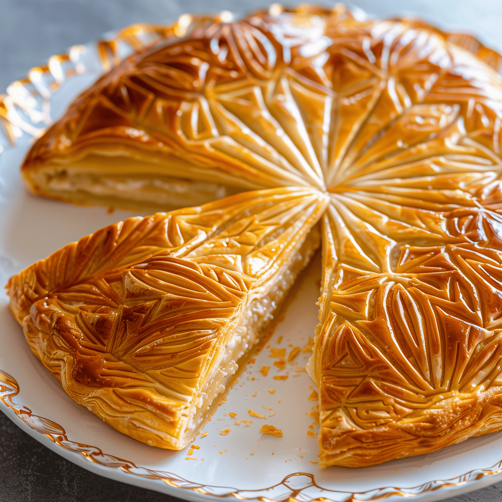 Galette des rois à la frangipane