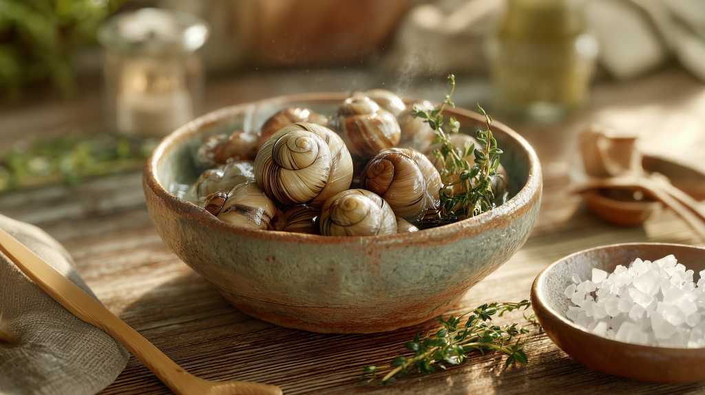 bigorneaux servis dans un bol