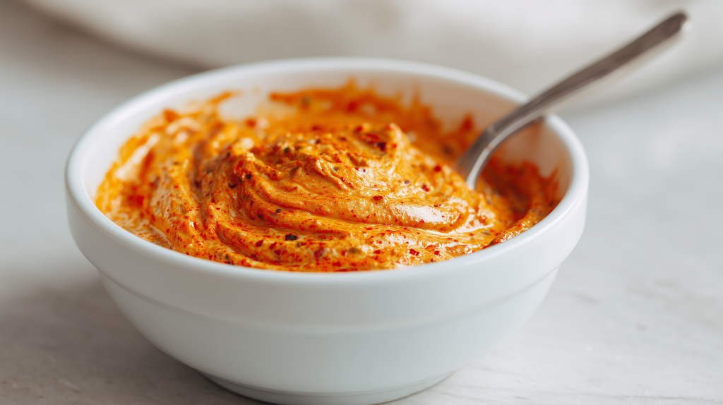 mélange tandoori avec une base de yaourt