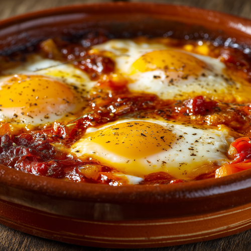 fritada espagnole aux oeuf, poelee de légumes d'été