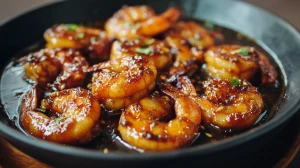 crevettes façon vietnamienne sautées dans la sauce nioc nam